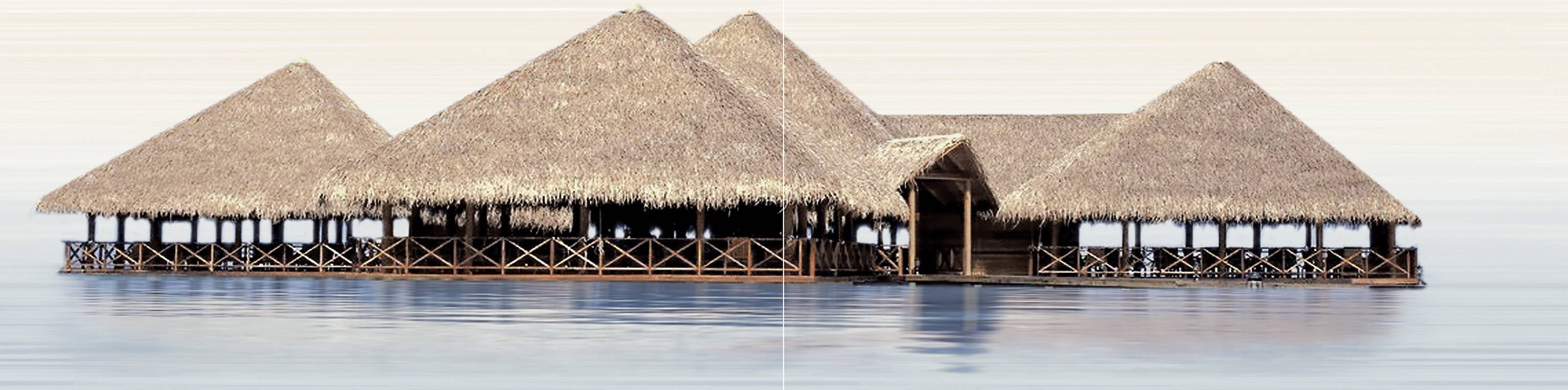 Панно из 2 плиток Alma Ceramica Del Mare 249x1000x7.5 мм PWU09DLM1