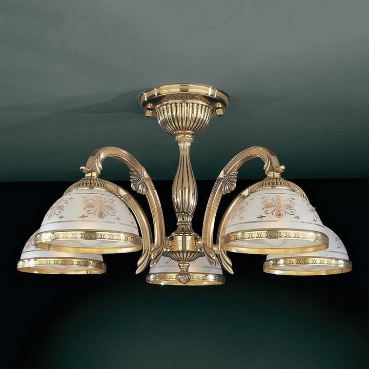 Люстра на штанге Reccagni Angelo 6122 5 ламп PL 6122/5