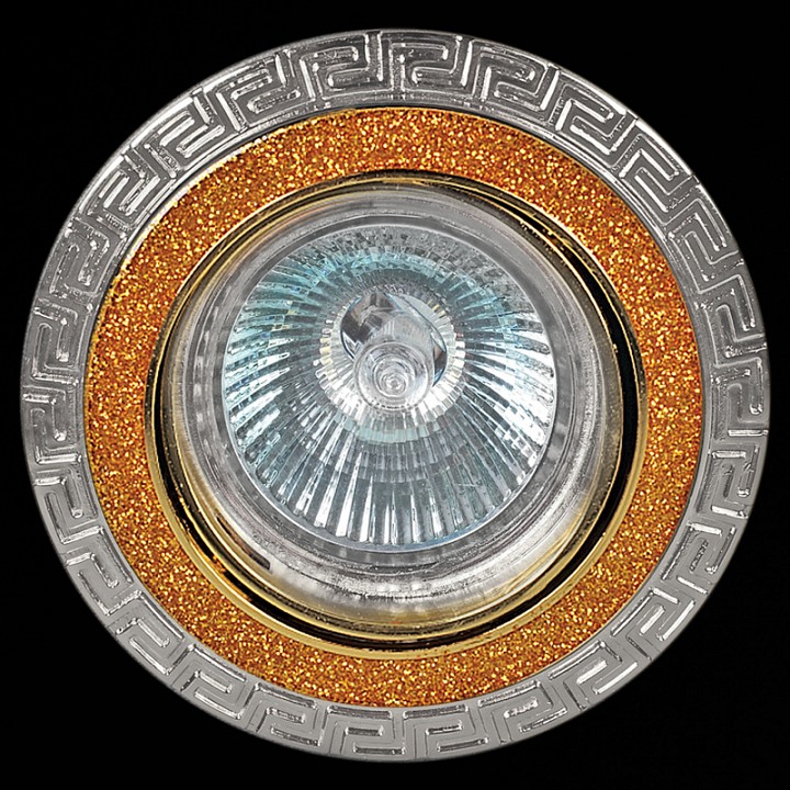 Встраиваемый светильник  01021-9.0-001AK MR16 SG+CR