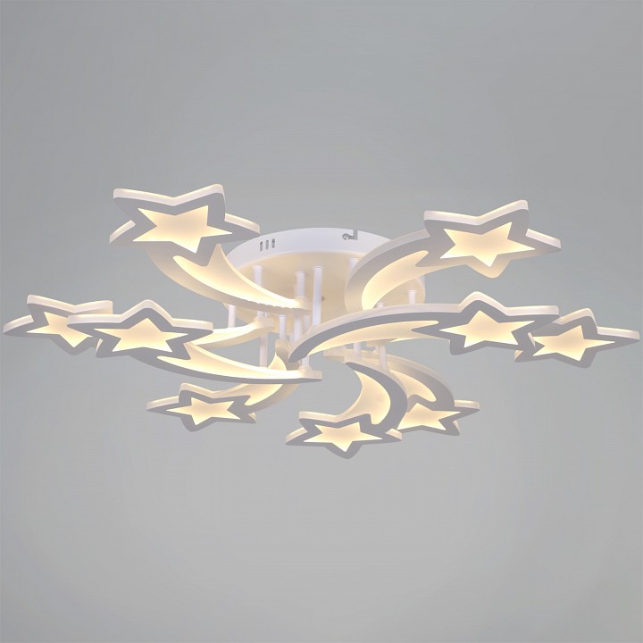 Люстра на штанге  01150-0.3-6+3 WH