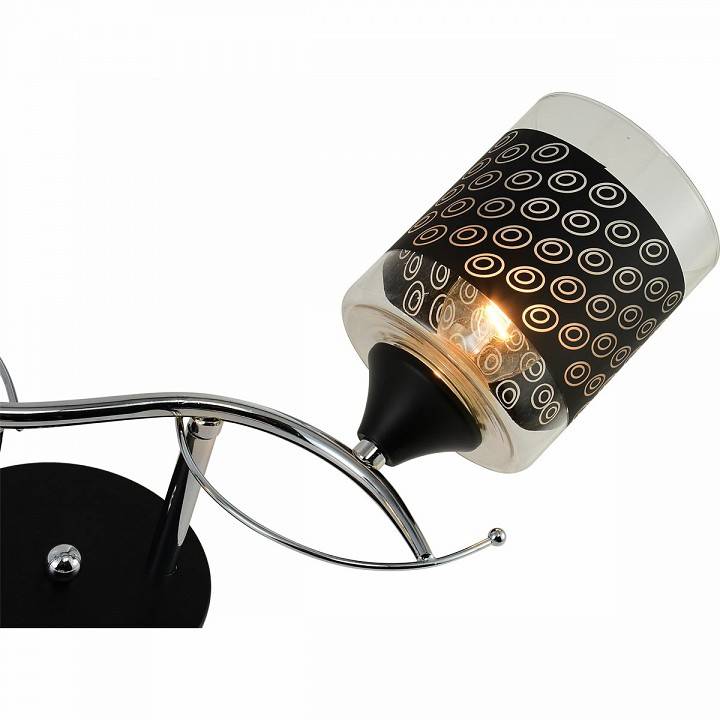 Светильник на штанге Reluce 01316-0.3-02 BK+CR