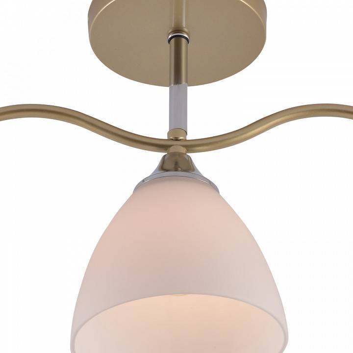 Люстра на штанге Reluce 01643 3 лампы 01643-0.3-03 GOLD+CR