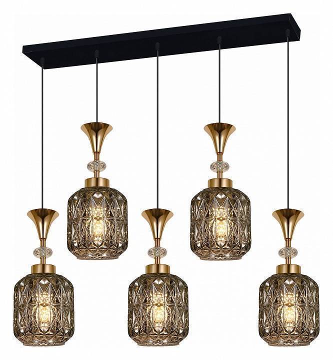 Подвесной светильник De Markt Техно 02003-0.9-05L SMOKE