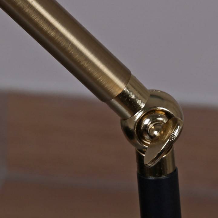 Настольная лампа декоративная Reluce 2225 02225-2.7-01 BK