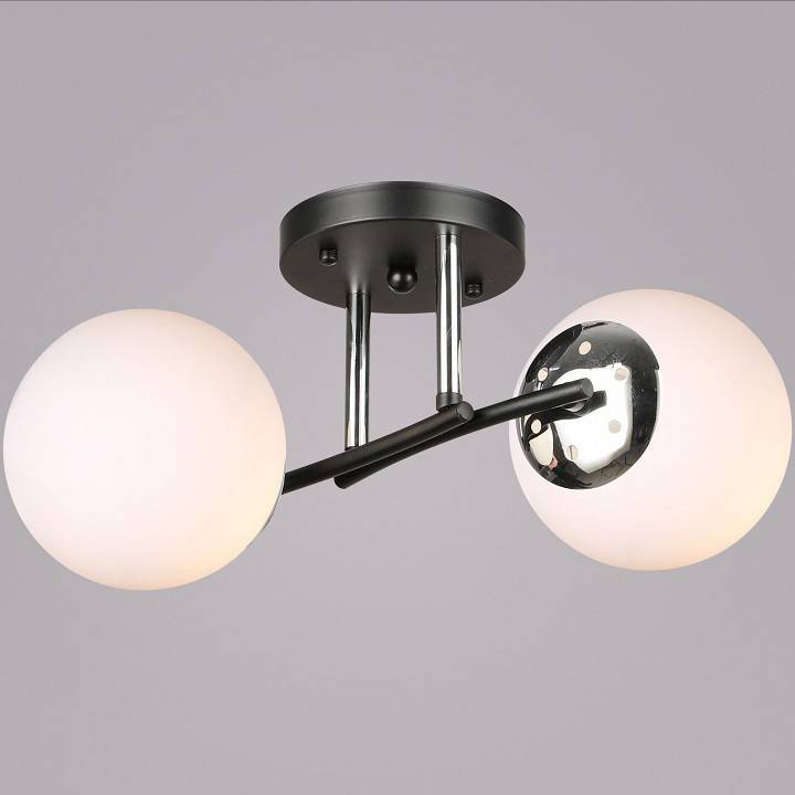 Светильник на штанге De Markt 02318-0.3-02 BK+CH 02318-0.3-02 BK+CH