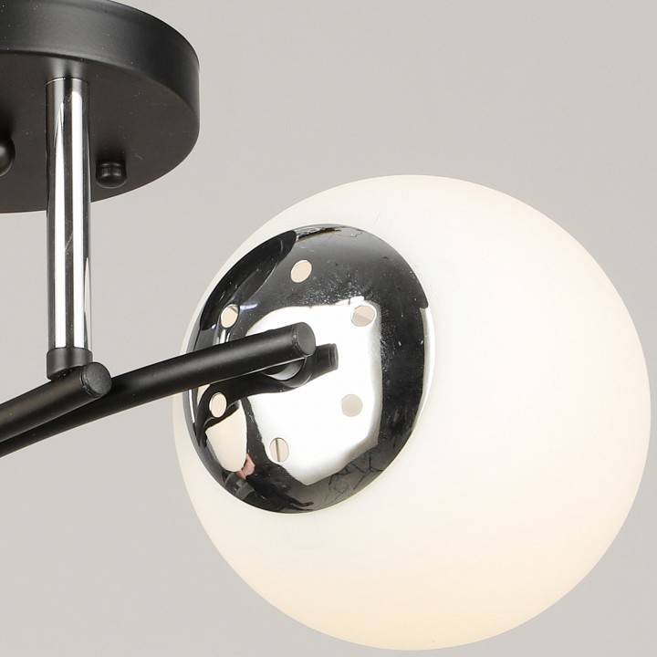 Светильник на штанге De Markt 02318-0.3-02 BK+CH 02318-0.3-02 BK+CH