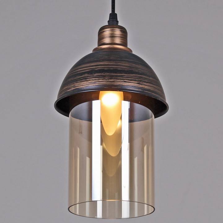 Подвесной светильник Reluce 03356 03356-0.4-01 BK+GD