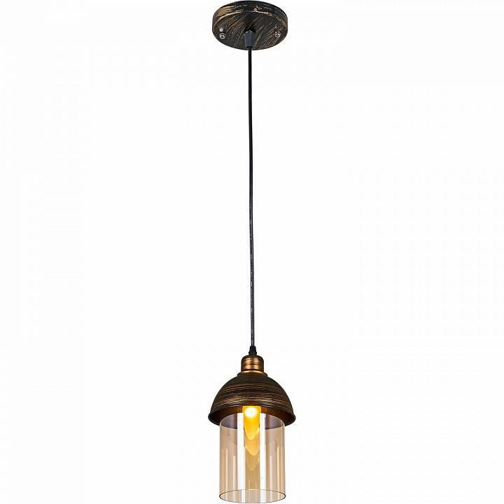 Подвесной светильник Reluce 03356 03356-0.4-01 BK+GD