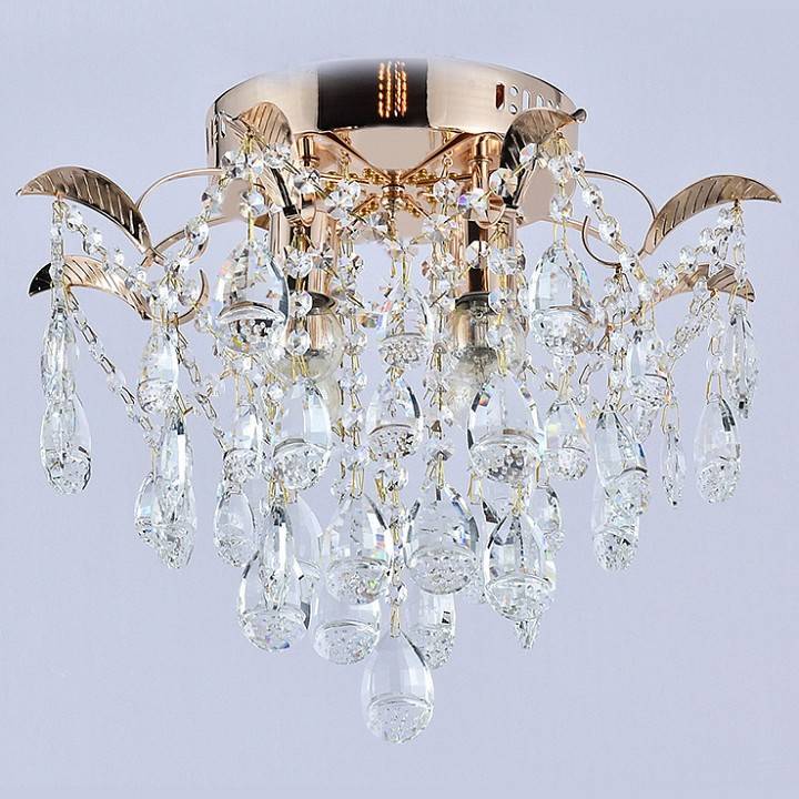 Потолочная люстра Reluce 04035 4 лампы золото 04035-0.3-04 FGD