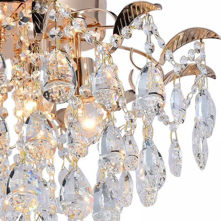 Потолочная люстра Reluce 04035 6 ламп золото 04035-0.3-06 FGD