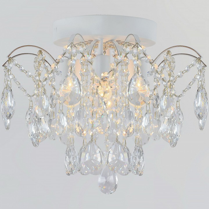 Люстра на штанге De Markt 04039-0.3-04 WH+GOLD PN