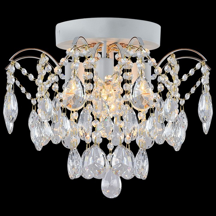 Люстра на штанге De Markt 04039-0.3-04 WH+GOLD PN