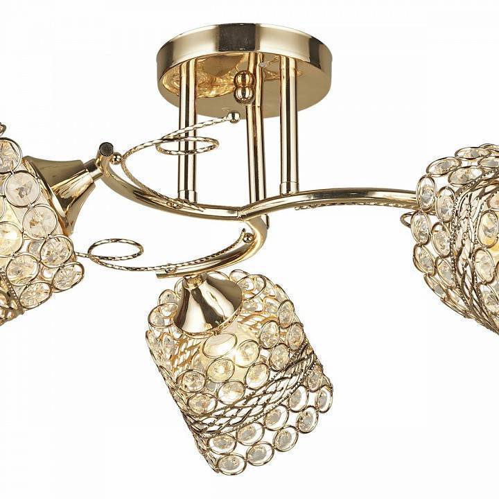 Люстра на штанге Reluce 04481 3 лампы французское золото 04481-0.3-03 FGD