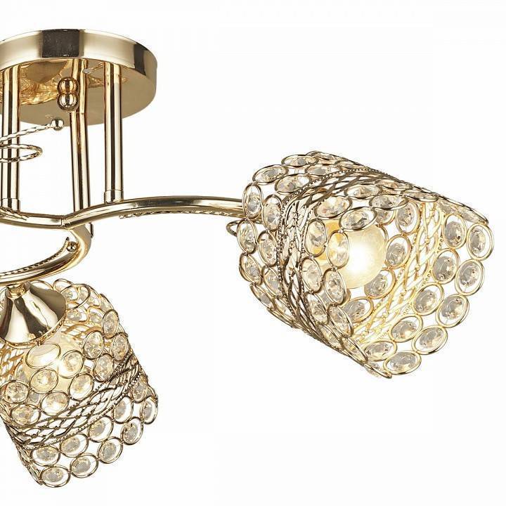 Люстра на штанге Reluce 04481 3 лампы французское золото 04481-0.3-03 FGD