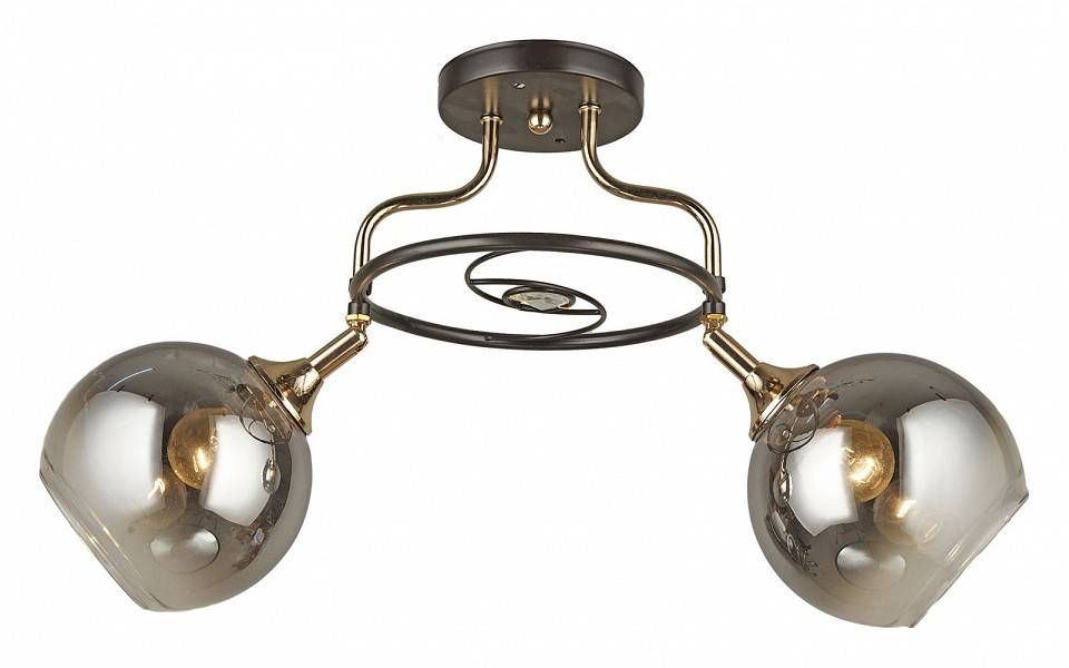 Светильник на штанге Reluce 04493 2 лампы кофе французское золото 04493-0.3-02 COFFEE+FGD