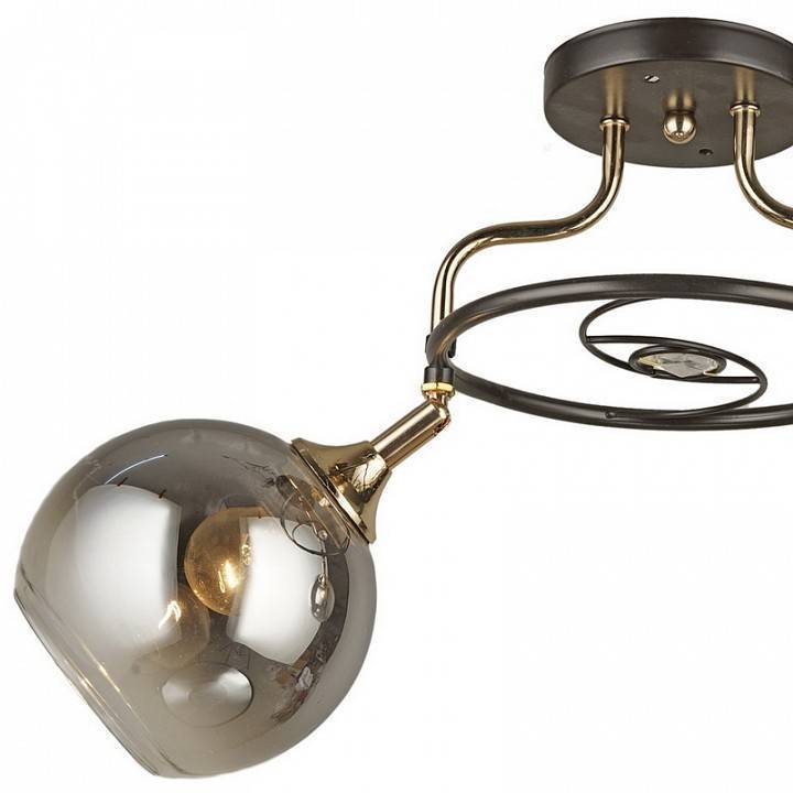 Светильник на штанге Reluce 04493 2 лампы кофе французское золото 04493-0.3-02 COFFEE+FGD