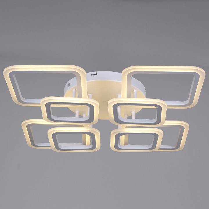 Потолочная люстра De Markt 05106-0.3-4+4A WH белый 05106-0.3-4+4A WH