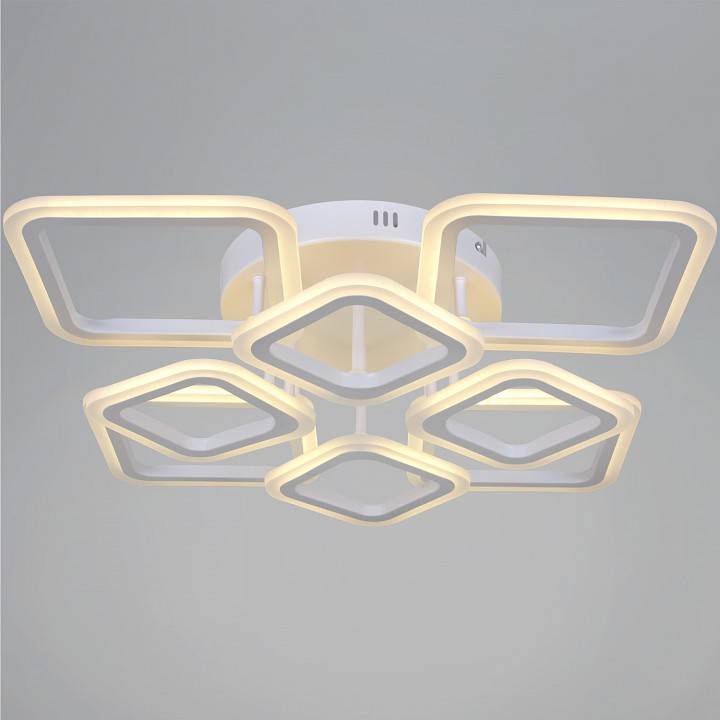 Потолочная люстра De Markt 05106-0.3-4+4 WH белый 05106-0.3-4+4 WH