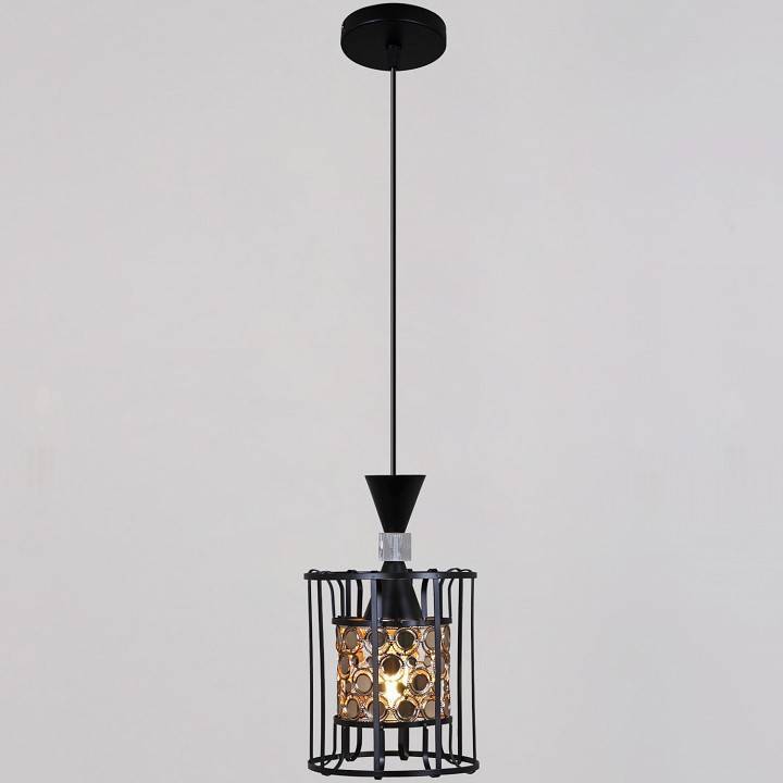 Подвесной светильник 05402-0.9-01 BK+GD