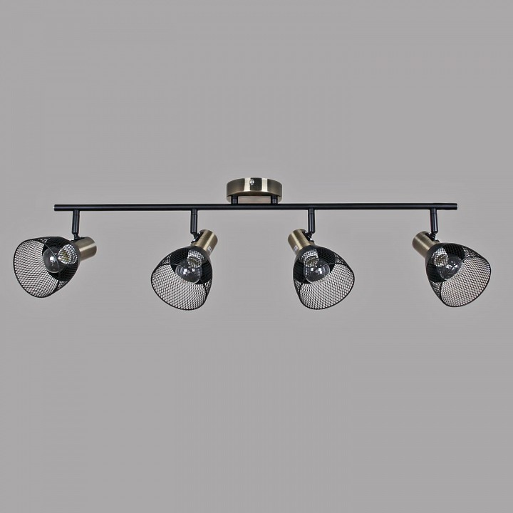 Люстра на штанге Reluce 05965-0.8-04 BK+AB