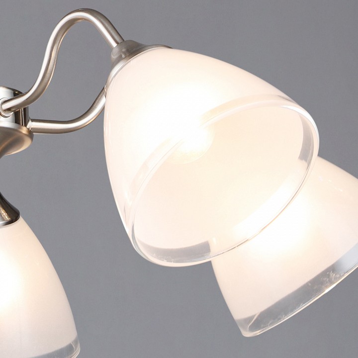 Люстра на штанге De Markt 06392-0.3-05 5xE27 серебро 06392-0.3-05 SL