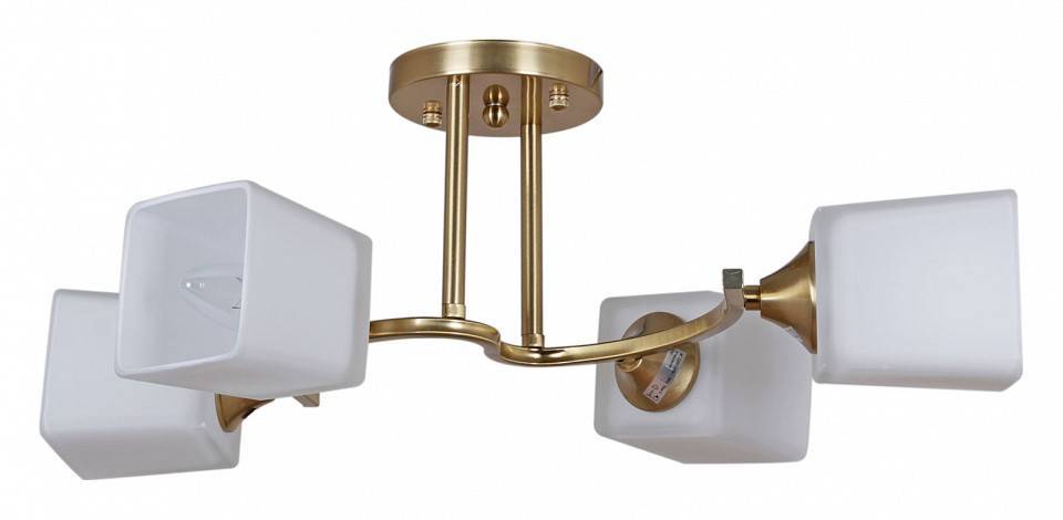 Люстра на штанге De Markt 06397-0.3-04 4xE27 медь 06397-0.3-04 COP