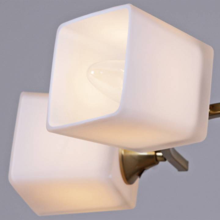 Люстра на штанге De Markt 06397-0.3-04 4xE27 медь 06397-0.3-04 COP