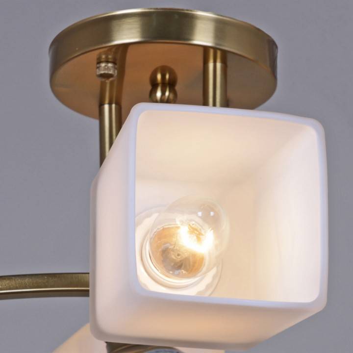 Люстра на штанге De Markt 06397-0.3-06 6xE27 медь 06397-0.3-06 COP