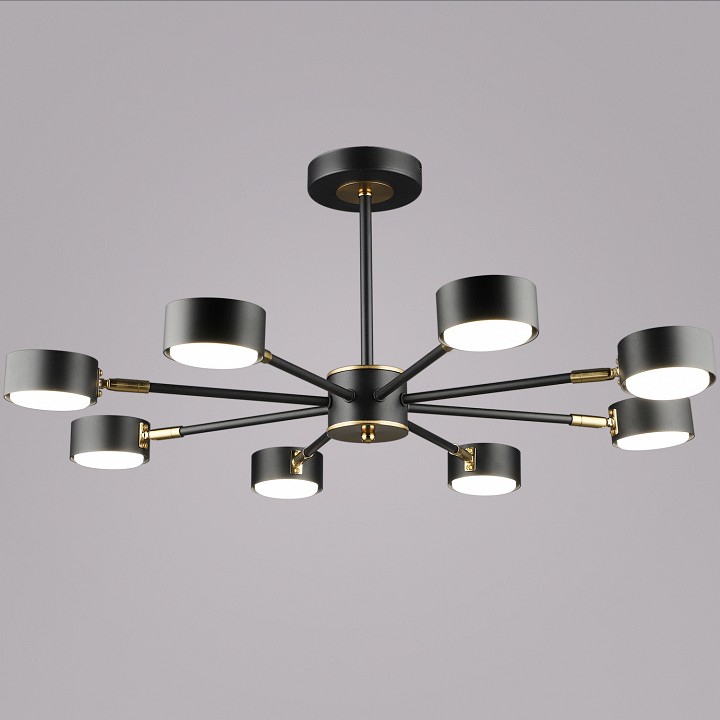 Люстра на штанге Reluce 06660-0.3-08 BK+COP GX53