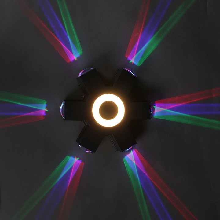 Накладной светильник 08231-9.2-007U LED4W+6*3W RGB BK