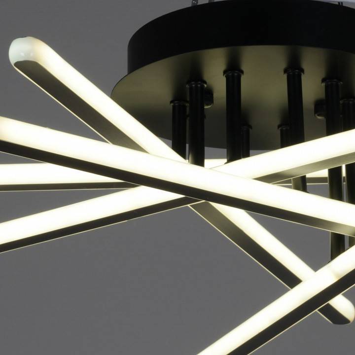 Люстра потолочная De Markt 08855-3.3-05C BK+GY