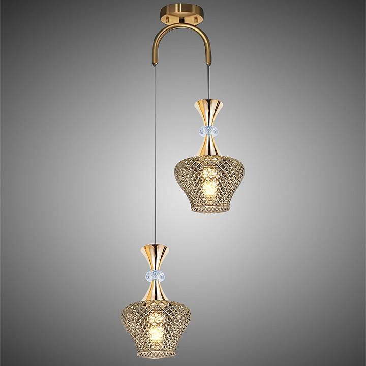 Подвесной светильник Reluce 09004-2 09004-0.9-02 SMOKE