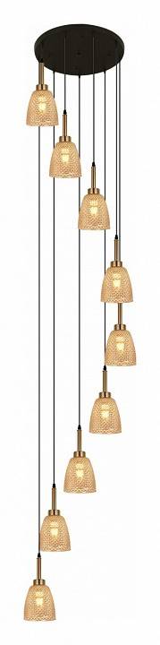 Подвесная люстра Reluce  09011-0.9-09 AMBER