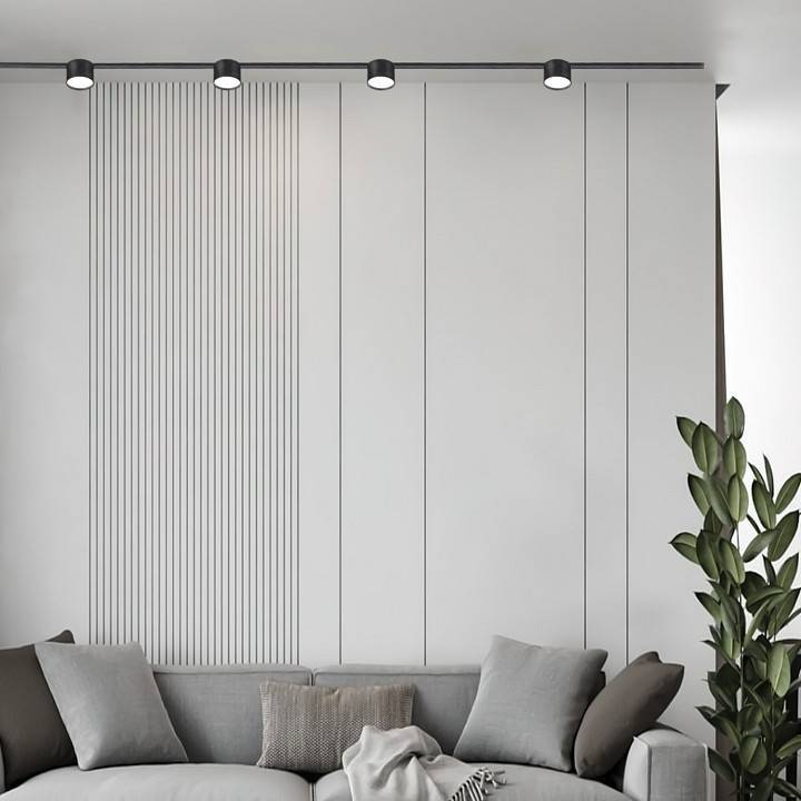 Накладной светильник Reluce  13006-9.3-001UR magnetic LED8W BK