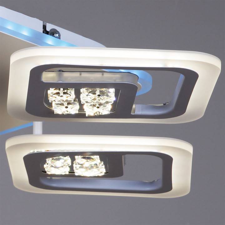 Потолочная люстра Reluce 20523 5 ламп 20523-0.3-4+1S WT