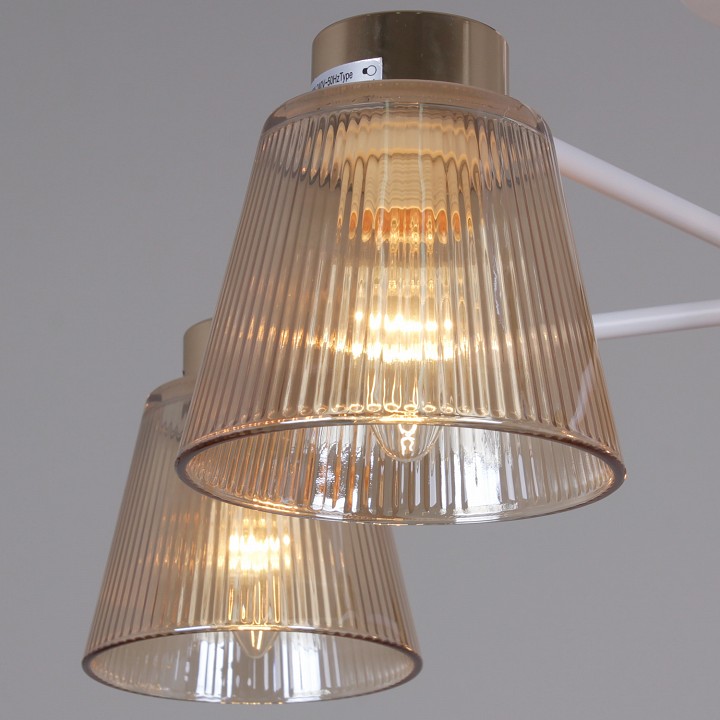 Люстра на штанге  20560-0.3-05 WH+FG