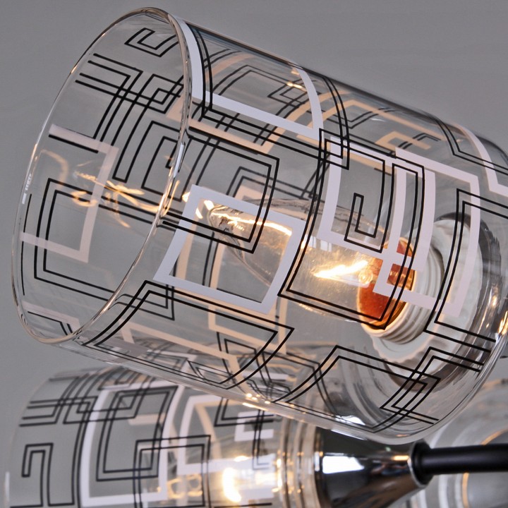 Люстра на штанге  26260-0.3-06 CR+BK