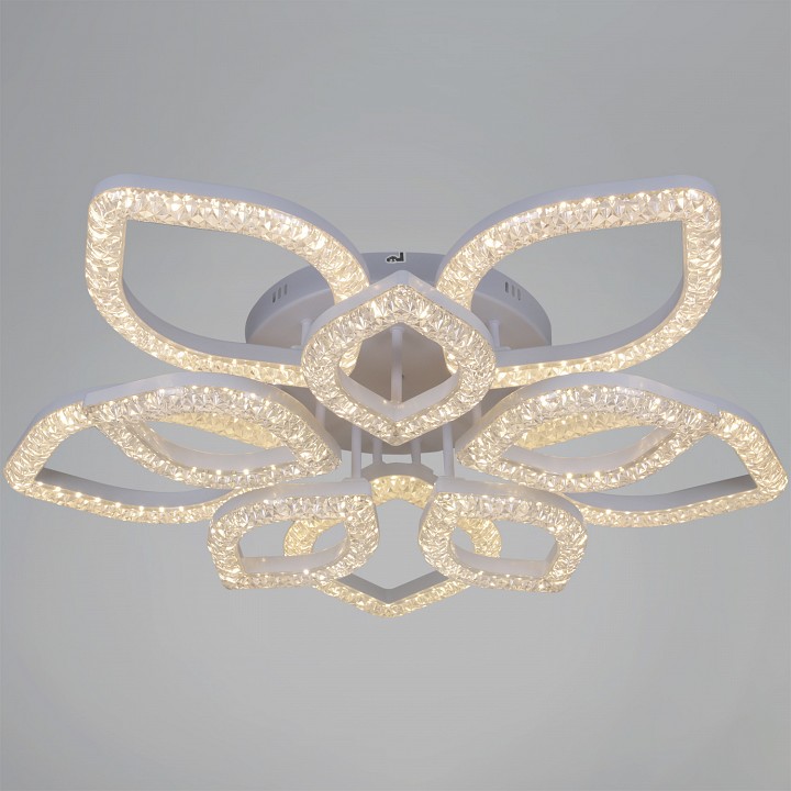 Люстра на штанге  28120-0.3-5+5C WH