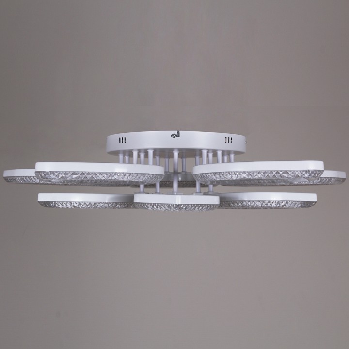 Люстра на штанге  28120-0.3-5+5C WH