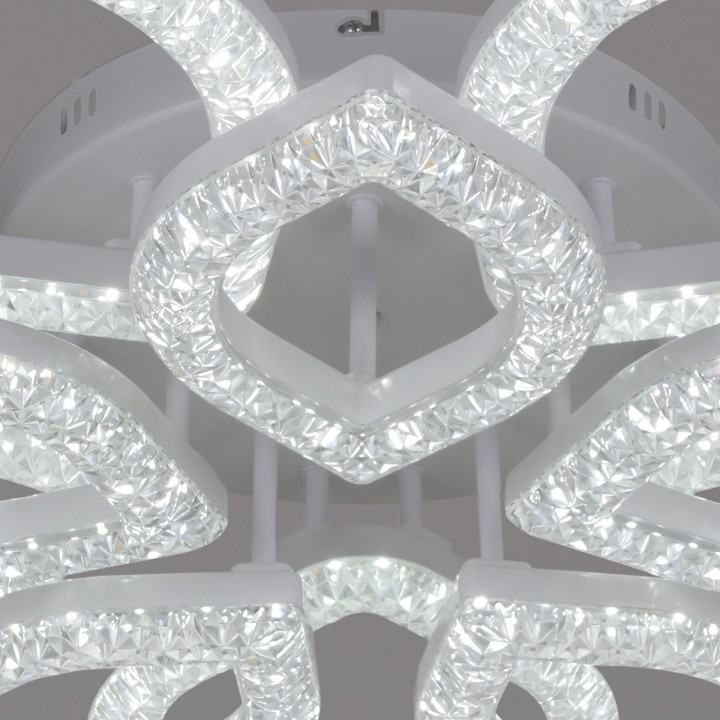 Люстра на штанге  28120-0.3-5+5C WH