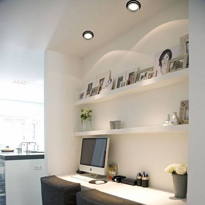 Встраиваемый светильник Reluce Technical 53003 53003-9.0-001RLD GX53 BK