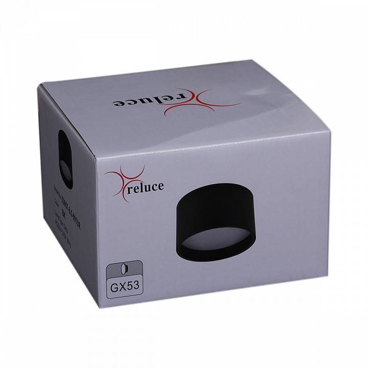 Накладной светильник Reluce  53057-9.5-001UR GX53 BK
