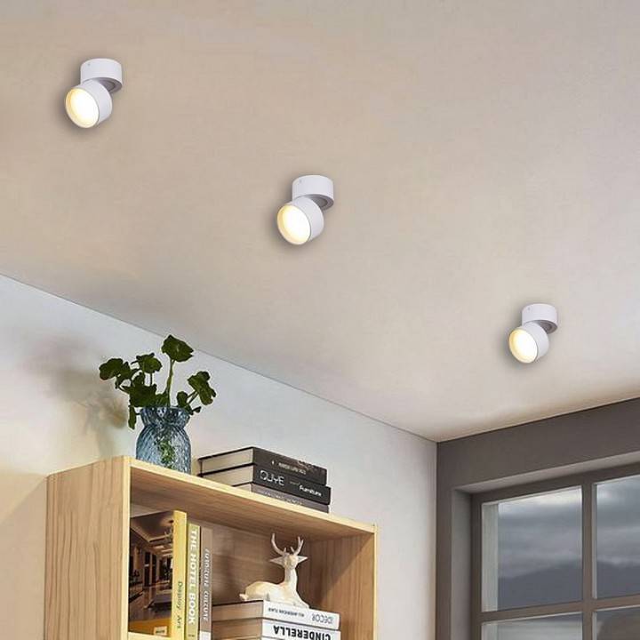 Накладной светильник De Markt Берлин GX53 WT 53168-9.5-001MZ GX53 WT