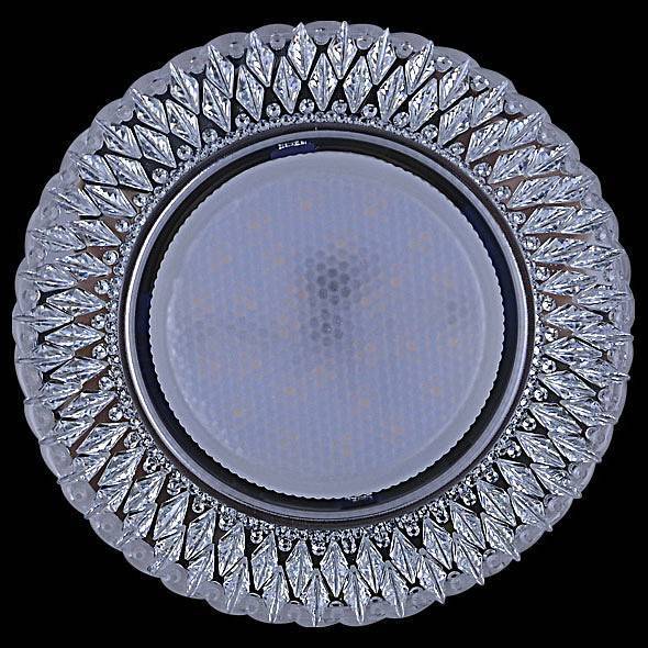 Встраиваемый светильник Reluce 53622 GX53 + LED 3 Вт прозрачный 53622-9.0-001ML