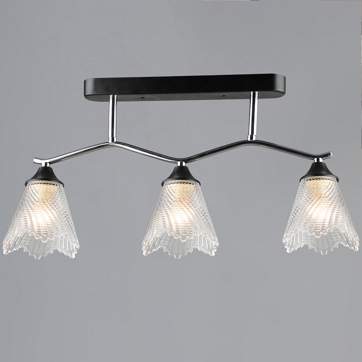 Светильник на штанге De Markt 77320-0.3-03 CH+BK