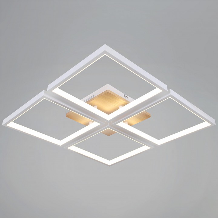 Потолочная люстра 78560-0.3-04 WH+WOOD