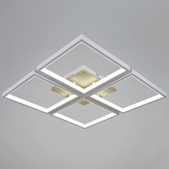 Потолочная люстра 78560-0.3-04 WH+WOOD