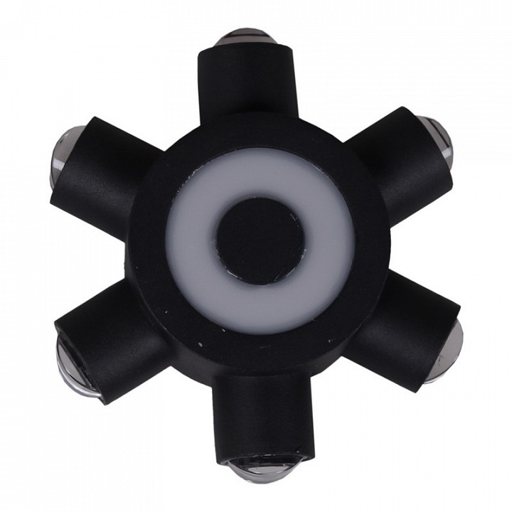 Накладной светильник 86973-9.2-007U LED2W+6*1W BK