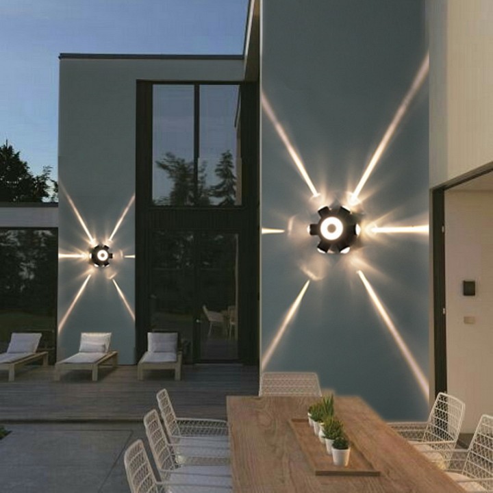 Накладной светильник 86973-9.2-007U LED2W+6*1W BK