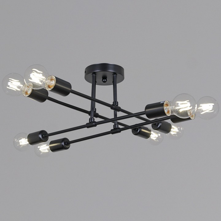 Светильник на штанге  90800-0.3-08 BK